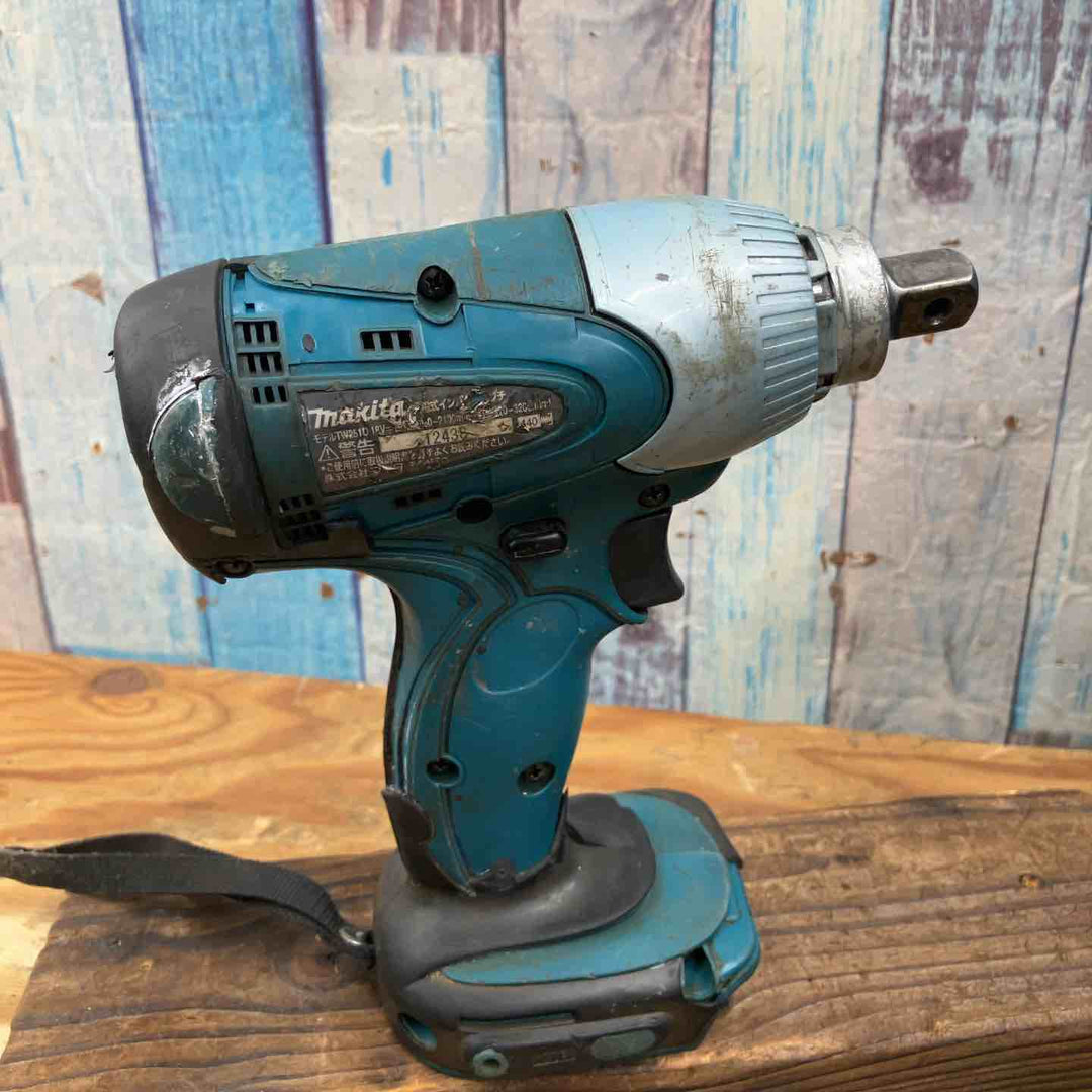 【中古品】◇マキタ(makita) コードレスインパクトレンチ TW251DRFX 18V フルセット【柏店】