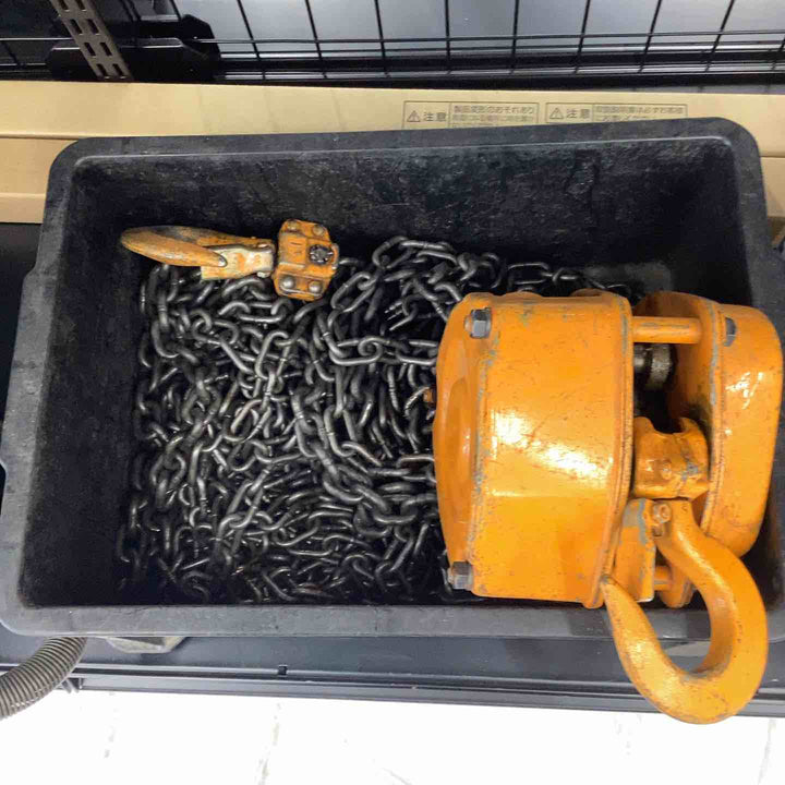 ▼KITOチェーンブロック 1ton【越谷店】