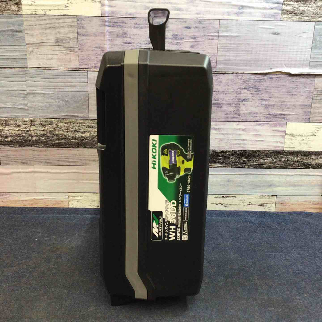【未使用品】★ハイコーキ HIKOKI 36V コードレスインパクトドライバ スパイダーイエロー WH36DD(2XHYSZ)【八潮店】