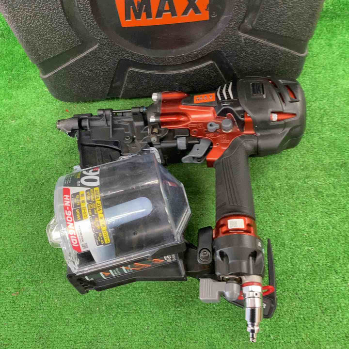 ★マックス(MAX) 高圧エア釘打ち機 HN-90N6(D)-R【川崎店】