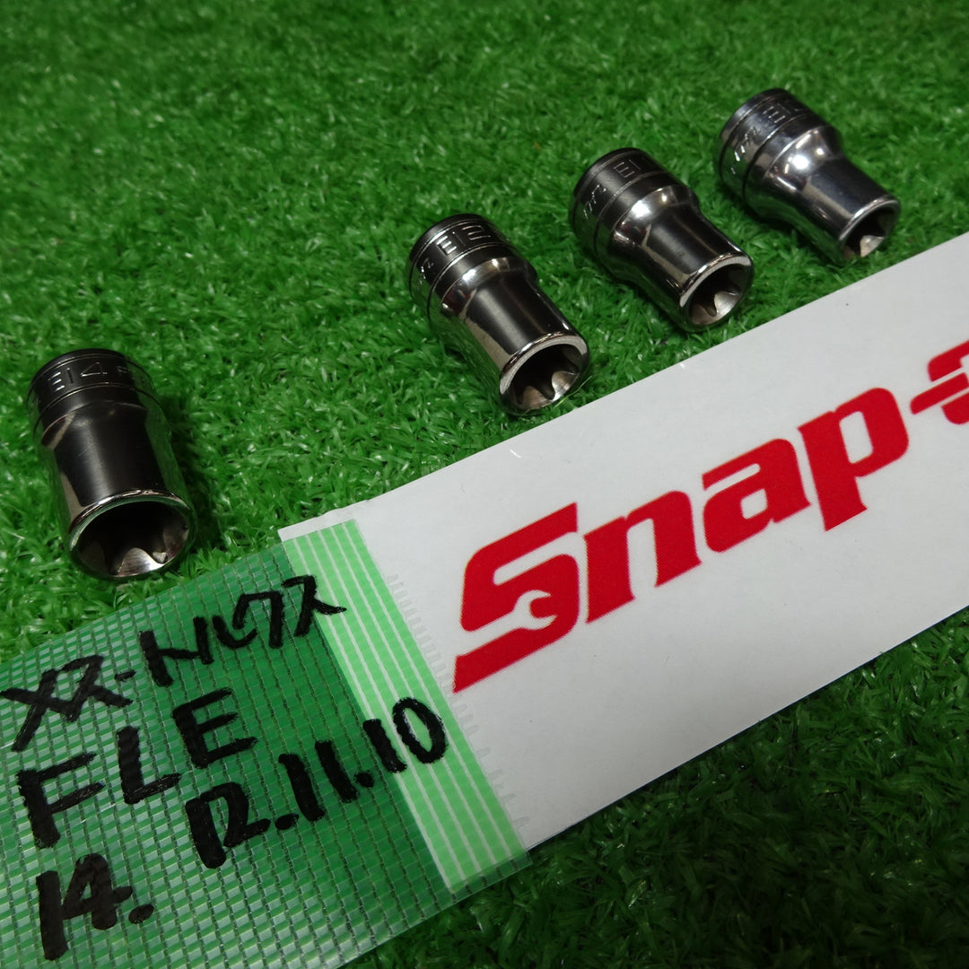 スナップオン/Snap-on トルクスソケットセット TLE 6個、FLE 4個、SLE 4個 計14個セット【岩槻店】