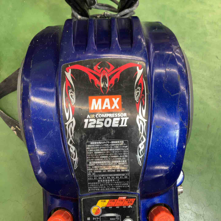 【中古品】マックス(MAX) エアコンプレッサー AK-HH1250E2 限定色ロイヤルブルー 【桶川店】