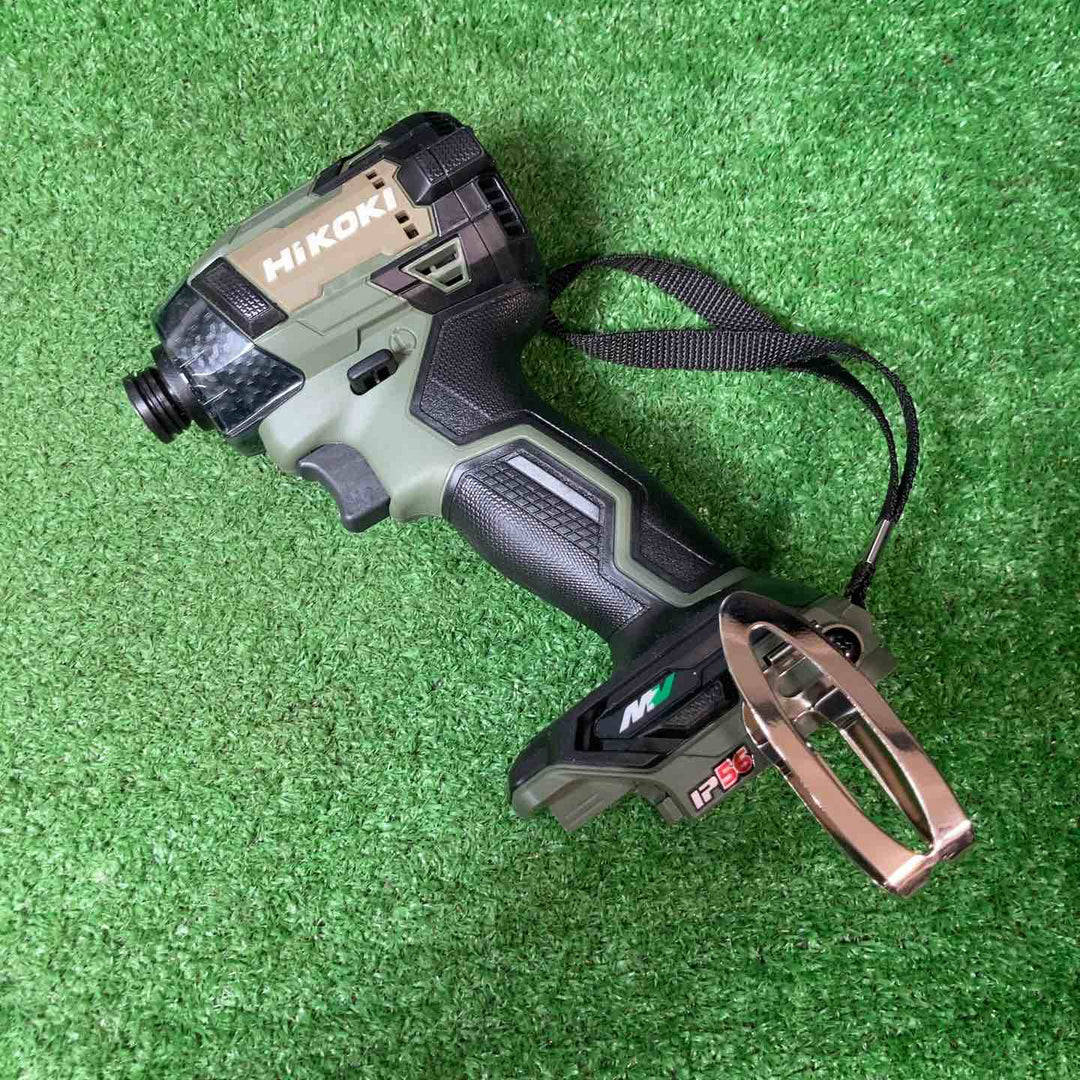 【美品】★ハイコーキ(HIKOKI ※旧:日立工機) コードレスインパクトドライバ フォレストグリーン WH36DD(2XHGSZ)【岩槻店】