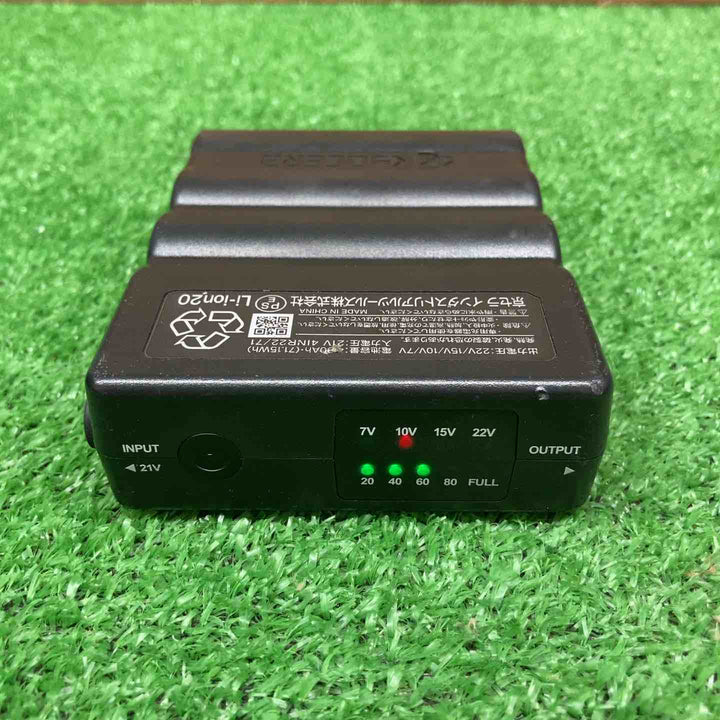 【中古美品】 バートル/BURTLE 空調服用ファン&バッテリーセット AC08-22V+ファン(AC08-2) エアークラフト 【鴻巣店】