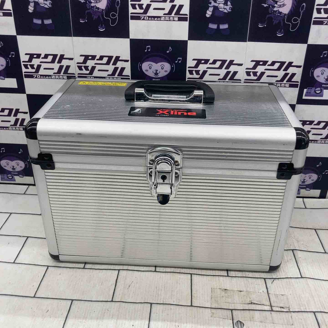 ◇シンワ測定 レーザー 墨出し器 LASER ROBO Xline (レーザーロボ エックスライン) レッド フルライン・地墨クロス 71607【所沢店】