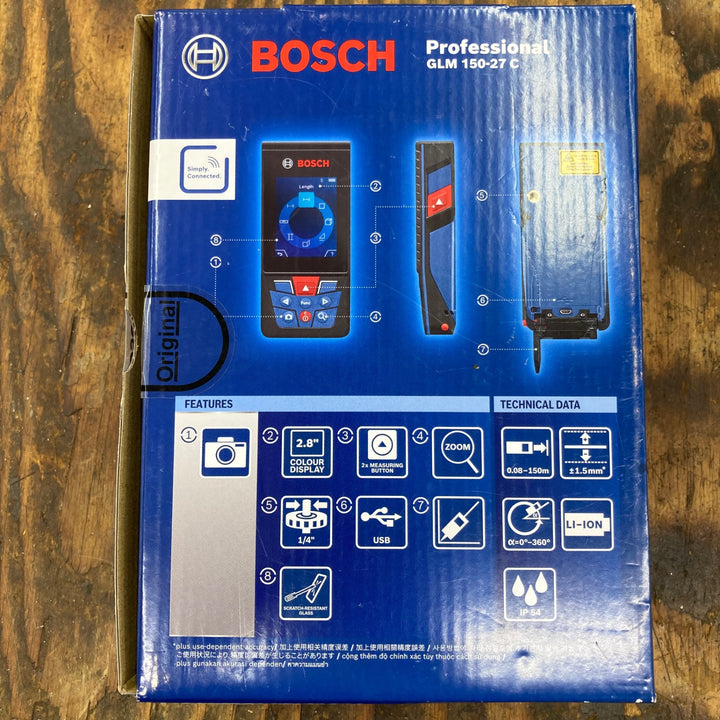 BOSCH/ボッシュ レーザー距離計 GLM 150-27 C Professional【柏店】