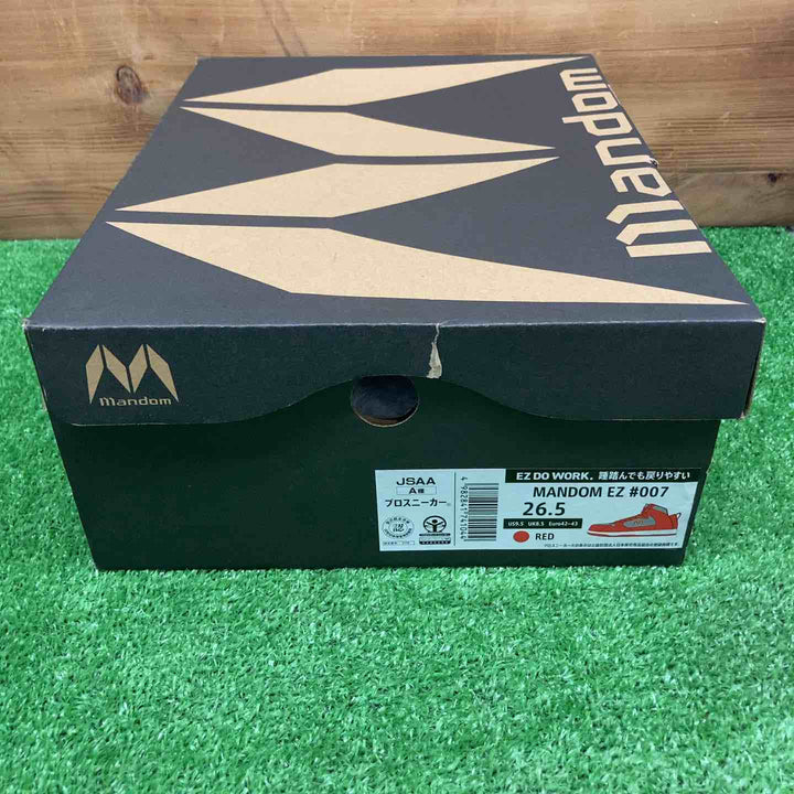 【未使用品】 マンダムニット/mandom 安全靴 #007 ＊26.5cm 【鴻巣店】