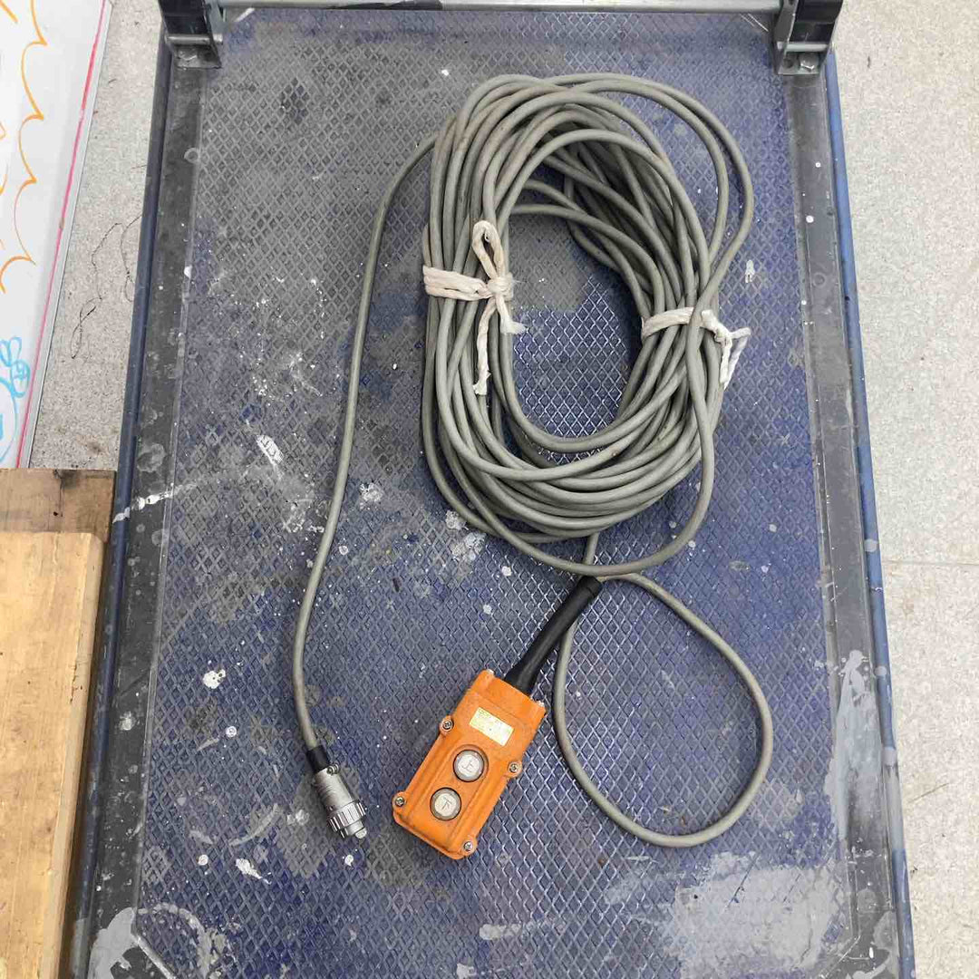 【中古品】トーヨーコーケン 電動ウインチ ワイヤー ベビーホイスト BH-820 荷重20kg 揚程20M リモコン付【八潮店】