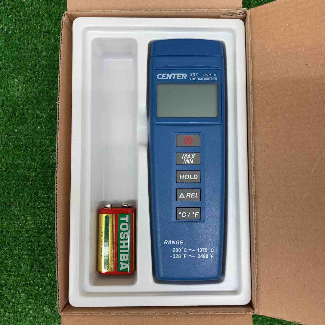 【長期保管品・中古美品】 CENTER デジタル温度計 307 【鴻巣店】