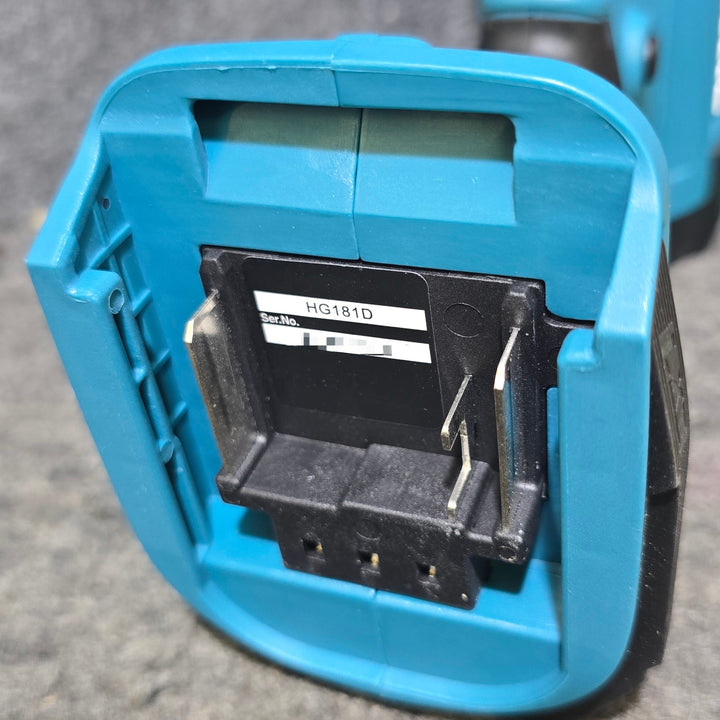 【未使用本体+中古18V 6.0Ahバッテリ・充電器】マキタ(makita) コードレスヒートガン HG181DRG【桶川店】