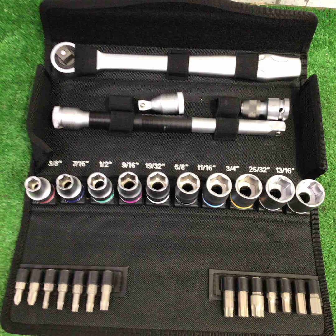 ◇ Wera社 ソケットレンチセット 5004081001 差込角:12.7mm 28点 1セット【町田店】