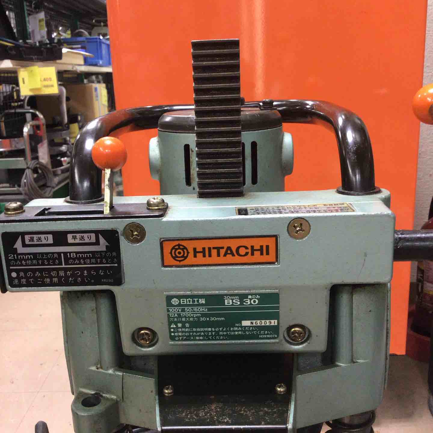 1円スタート！】HITACHI 日立工機 30mm 角のみ BS30 動作良好 ハ0976
