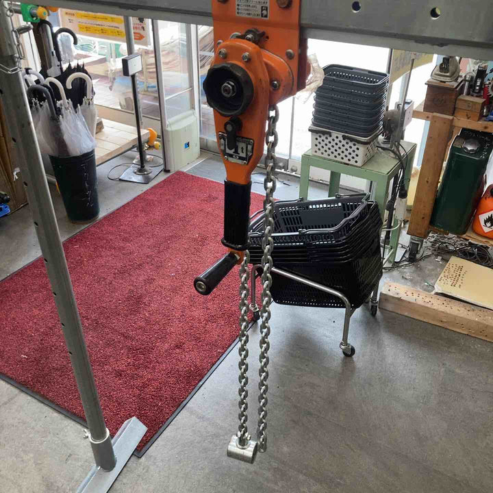 【店頭受取り限定】 栄光マシーンセンター 鉄筋組立降下装置 ハリキンジャッキ モデル：HJN-1110 【川崎店】