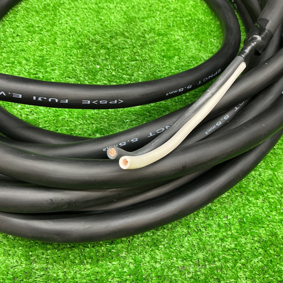 富士電線  2種EPゴム絶縁クロロプレンゴムキャブタイヤケーブル 5.5m㎡ 3心  2PNCT5.5SQ×3C【電材館越谷店】