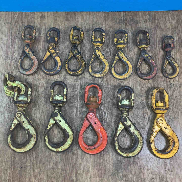 【中古品】スイベルフック色々12点まとめ　総重量34キロ【岩槻店】