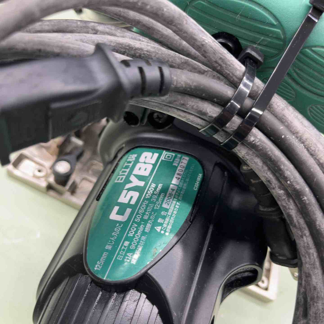 ★ハイコーキ(HIKOKI ※旧:日立工機) 集じん丸のこ C5YB2【越谷店】
