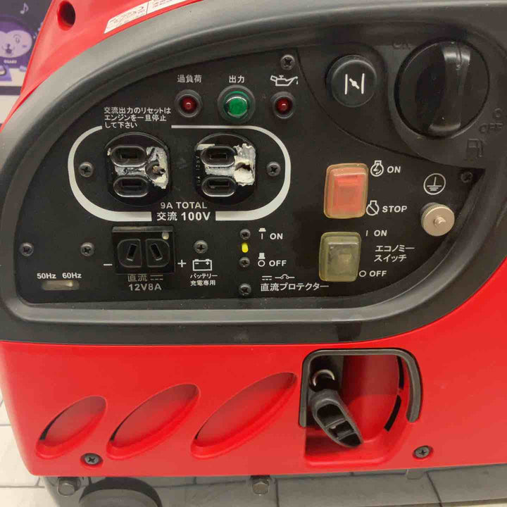 【店頭受取り限定】★新ダイワ(Shindaiwa) インバーター発電機 IEG900M-Y【所沢店】