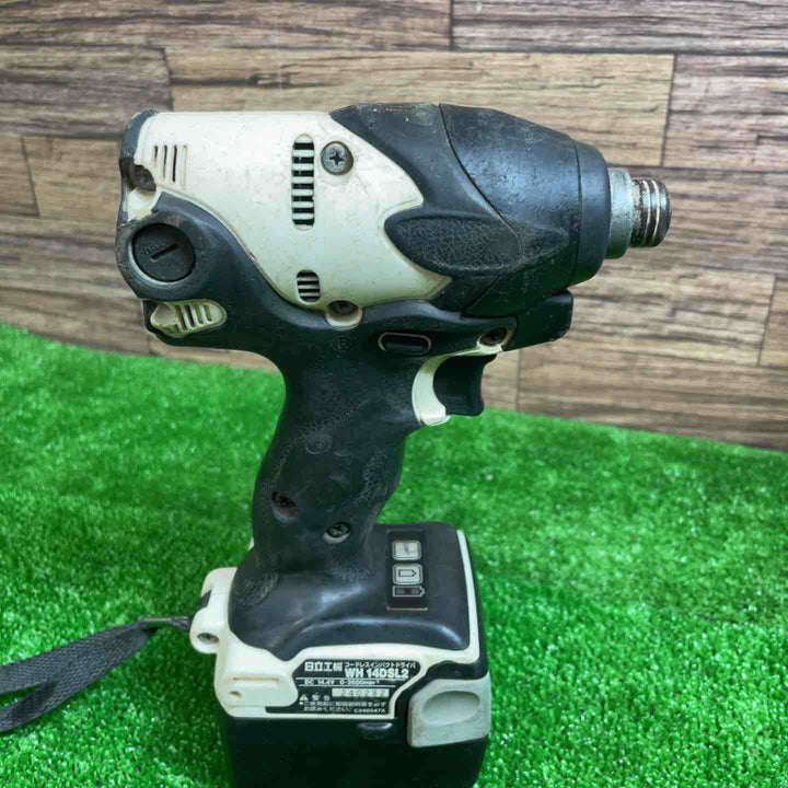 ハイコーキ(※旧:日立工機) コードレスインパクトドライバ WH14DSL(2SLCK)(S) スピーディホワイト【桶川店】