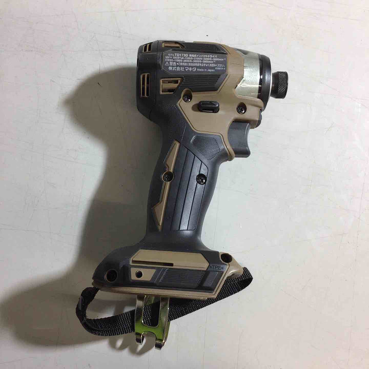 ◇マキタ(makita) コードレスインパクトドライバー TD173DZAB ブラウン 限定色【戸田店】