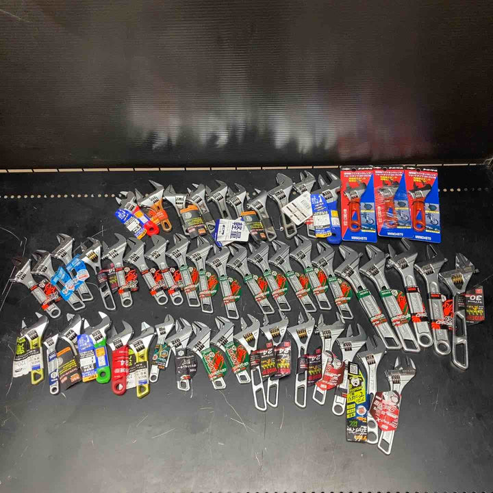 ▼モンキーレンチ50個まとめ売り 格安☆ ロブスター スーパーツール TOP サイズ 複数 軽量 薄型 ショート 様々【川越店】