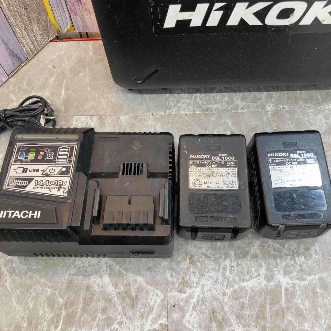 ★ハイコーキ(HIKOKI ※旧:日立工機) コードレスインパクトドライバー WH18DDL2(2LYPK)(B)【八潮店】