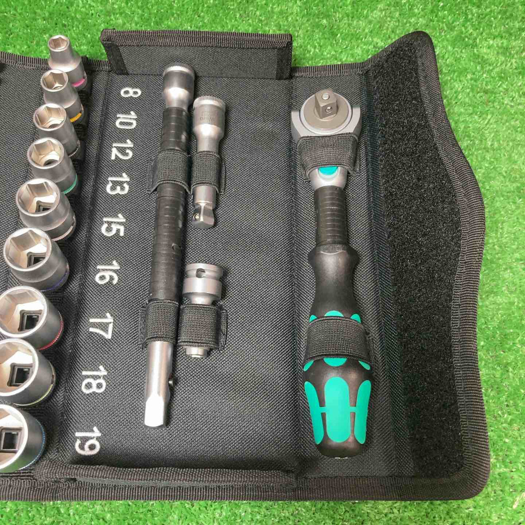 Wera/ヴェラ Zyklop スピードラチェットセット 8100 SC 9 1/2"ドライブ 29点セット【岩槻店】