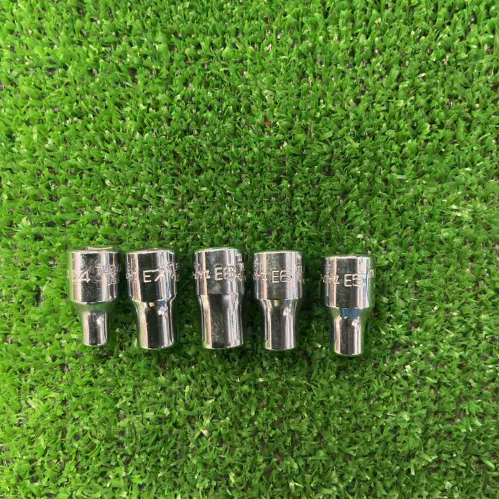 スナップオン(Snap-on) 1/4 トルクスソケット TLE40・50・60・70・80A 5個セット【草加店】
