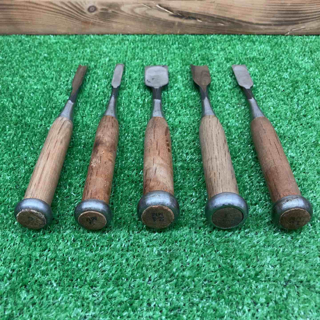 【中古品】 国秀 追入鑿 10本組 【鴻巣店】