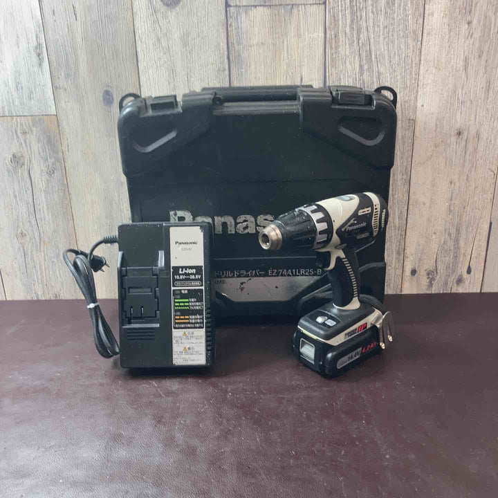 【中古品】 パナソニック(Panasonic) 充電式ドリルドライバ EZ7441LR2S-B 【東大和店】
