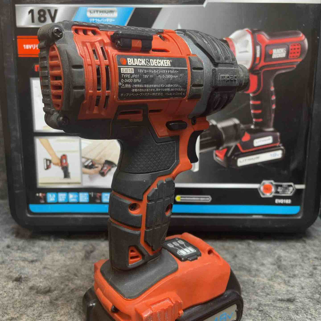 ブラックアンドデッカー マルチツール EVO183、マルノコヘッド ECH183、インパクトドライバ EXI18 まとめ売り【桶川店】