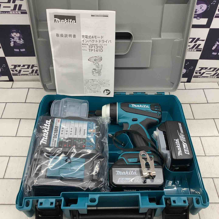 ★マキタ(makita) コードレス4モードインパクトドライバー TP141DRGX【所沢店】