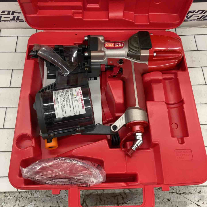 ◇マックス(MAX) 高圧エア釘打ち機 HN-100【所沢店】