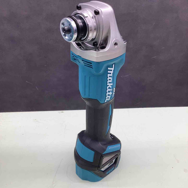 マキタ(makita) 100mmコードレスディスクグラインダ GA412DRGX DIY 鉄筋 アングル材 仕上げ磨き 建築 石材加工 コンクリート ブロック レンガ タイル 研磨 ガラス 断面磨き 加工【越谷店】