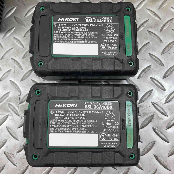 ★ハイコーキ(HIKOKI ※旧:日立工機) コードレスインパクトドライバ アグレッシブグリーン WH36DD(2XHLSZ)【柏店】