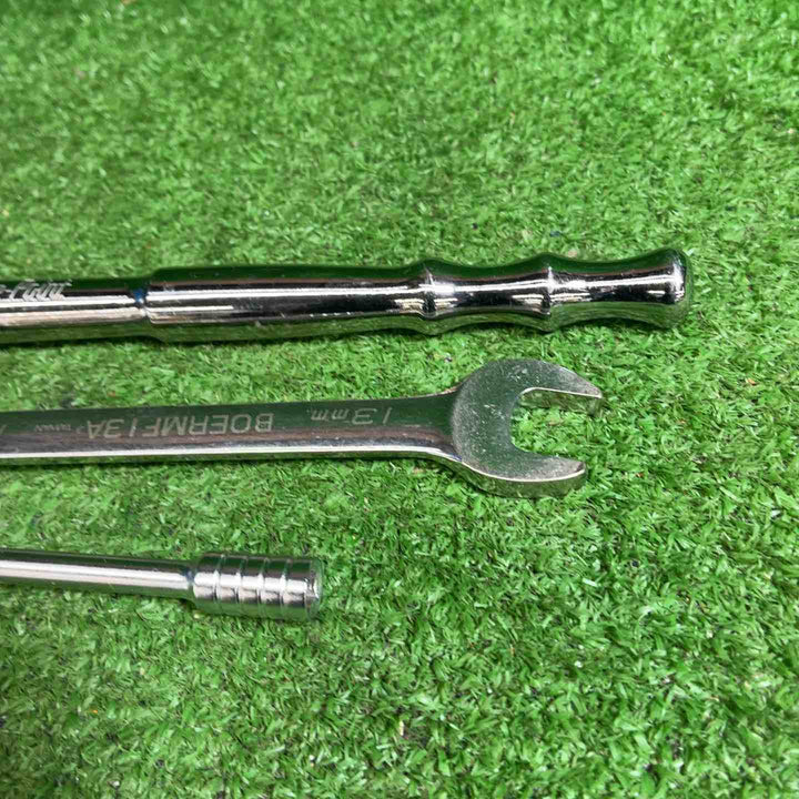 ブルーポイント 6角 ドライブ ラッチェット BPRFPT10、フレックスラチェットメガネ 13mm、ラチェット ３点セット【藤沢店】