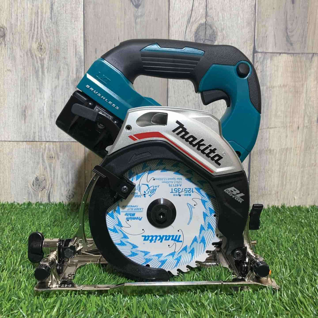 ★マキタ(makita)18V 125mmコードレス丸のこ HS475DRGX 純正バッテリー付属③【戸田店】