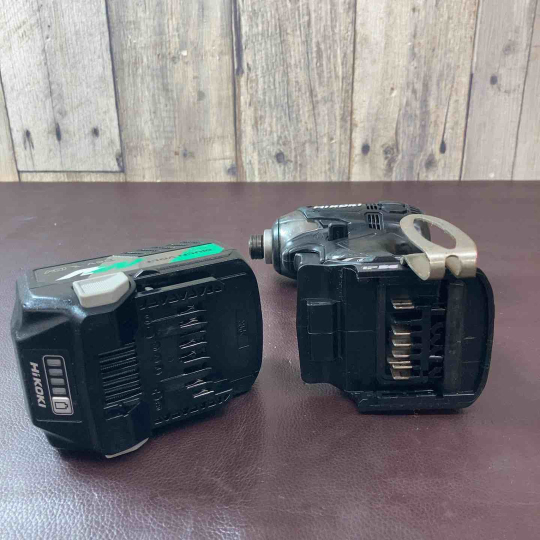 【中古品】ハイコーキ(HIKOKI ※旧:日立工機) コードレスインパクトドライバー WH36DA(NNB) バッテリー付属【東大和店】