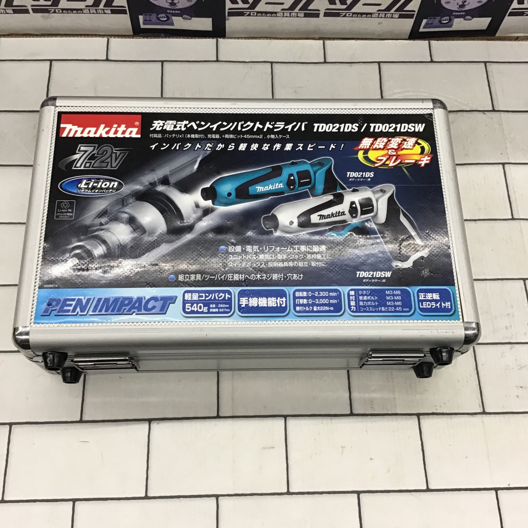 ☆マキタ(makita) 充電式ペンインパクトドライバ TD021DS【所沢店】