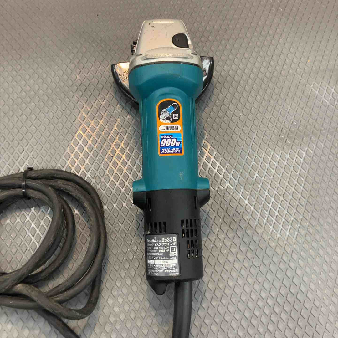 【中古品】マキタ(makita) 100mmディスクグラインダ 9533B【所沢店】