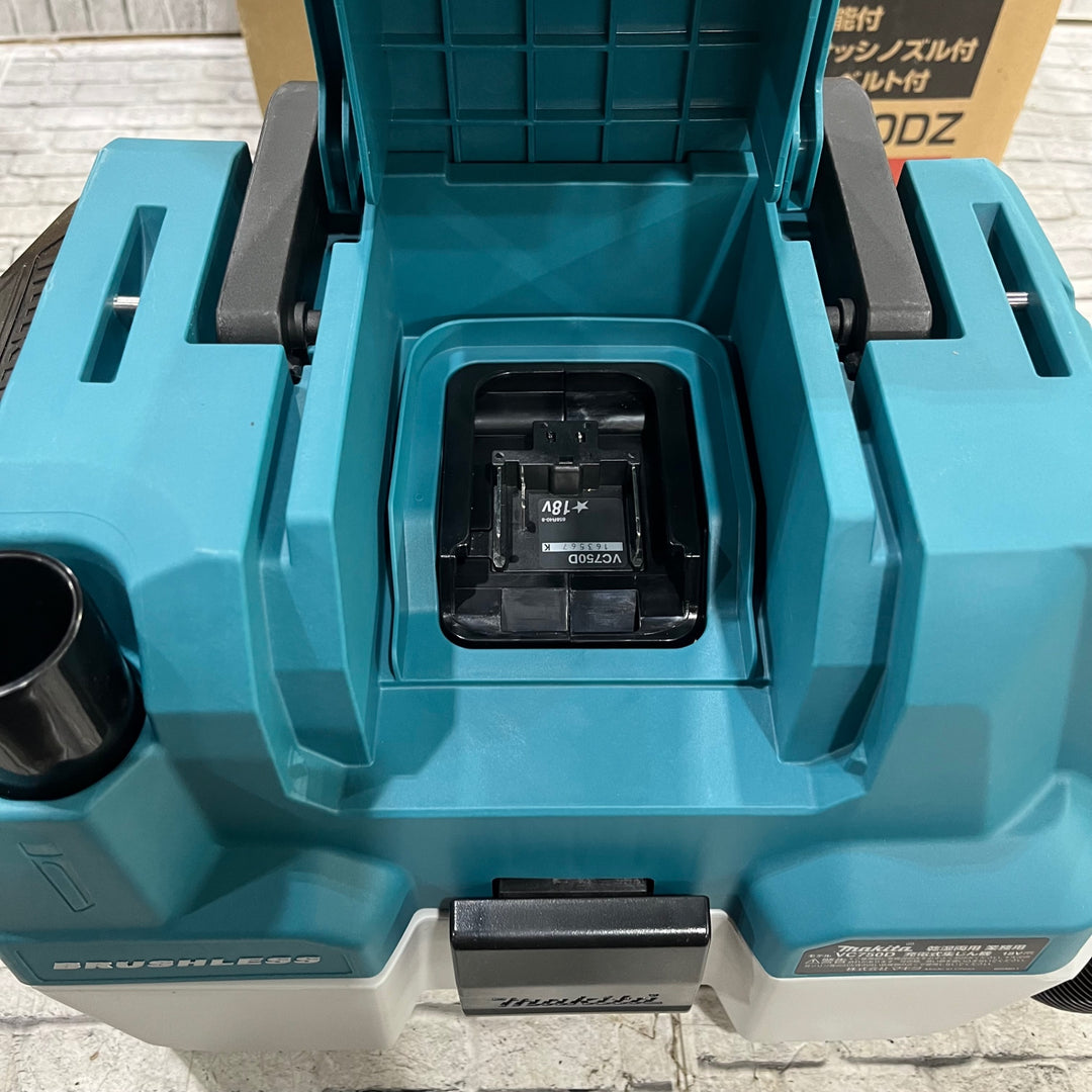 ★マキタ(makita) コードレス集じん機 乾湿両用 VC750DZ【川口店】