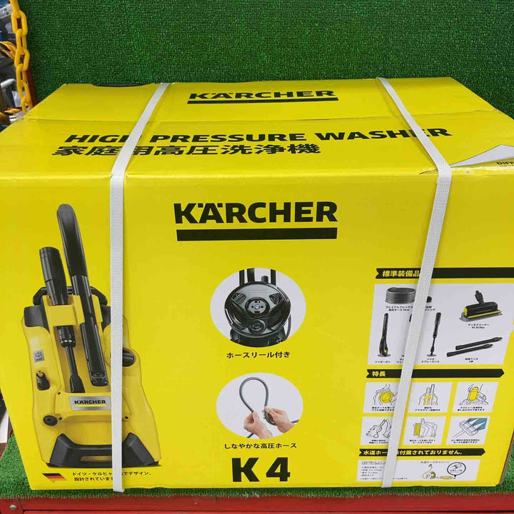 ★ケルヒャー(Karcher) 高圧洗浄機 K 4 プレミアム サイレント 1603-440(50Hz)【川崎店】