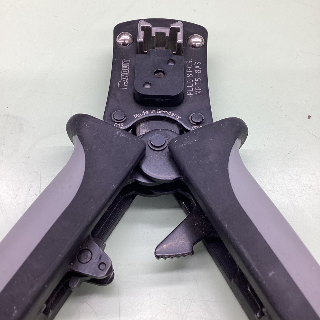 パンドウイット モジュラープラグ圧着工具 カテゴリ6/5E共用 MPT5-8AS【越谷店】