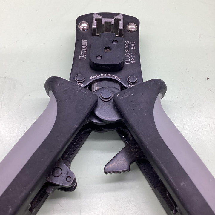 パンドウイット モジュラープラグ圧着工具 カテゴリ6/5E共用 MPT5-8AS【越谷店】