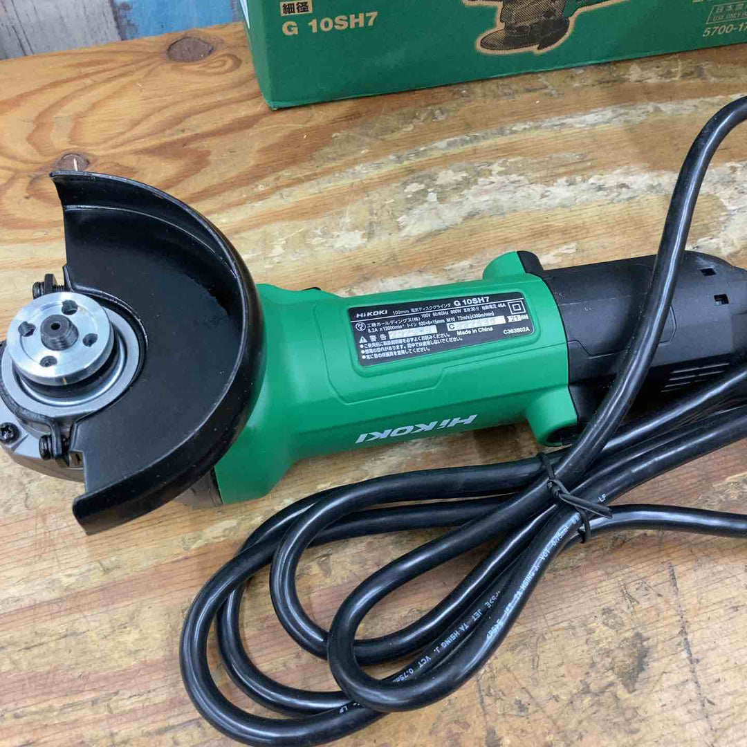 ◇ハイコーキ(HIKOKI ※旧:日立工機) 100mm ディスクグラインダー G10SH7【柏店】