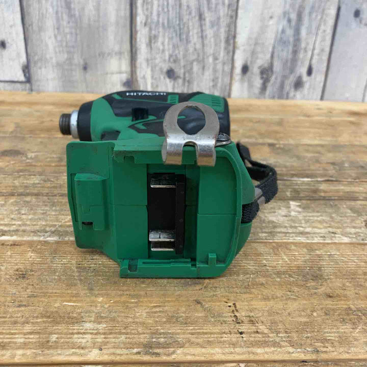 【中古美品】 ハイコーキ(HIKOKI ※旧:日立工機) コードレスインパクトドライバー WH14DBEL(NN)(L) 14.4V バッテリー付属 【東大和店】