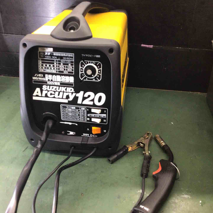 ◇スズキッド(SUZUKID)直流半自動アーク溶接機 SAY-120 Arcury120 アーキュリー120【戸田店】