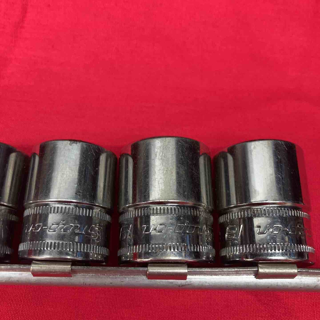 Snap-on(スナップオン) 3/8シャローソケットセット FM12点セット 12角 19・18・17・16・15・14・13・12・11・10・9・8【川越店】
