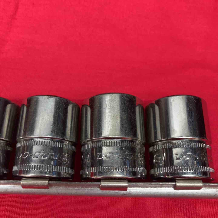 Snap-on(スナップオン) 3/8シャローソケットセット FM12点セット 12角 19・18・17・16・15・14・13・12・11・10・9・8【川越店】