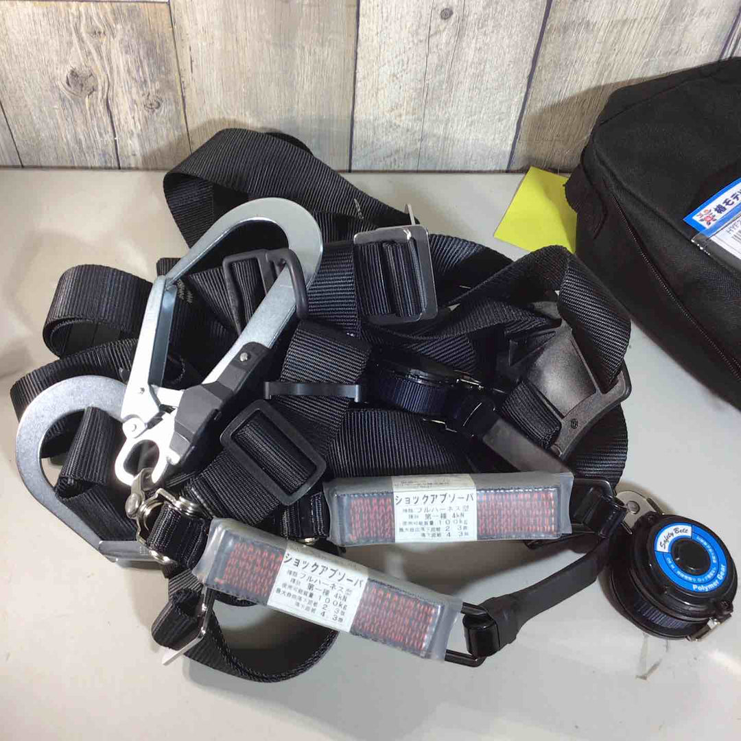 ◇椿モデル フルハーネスY型 Lサイズ(170-190cm) 墜落制止用器具の規格適合品 フルボディ 安全帯 HYF2-L-BL【戸田店】