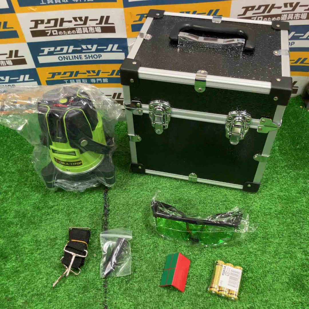 ◇マイト工業 グリーンレーザー墨出し器 MLA-11FGP【草加店】